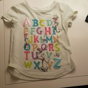 White ABC's Shirt